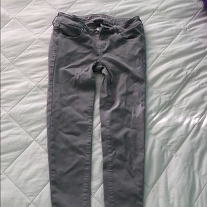 AMERICAN EAGLE grey jeans size 0